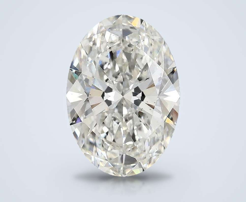 2.92 Carat Oval Lab Diamond