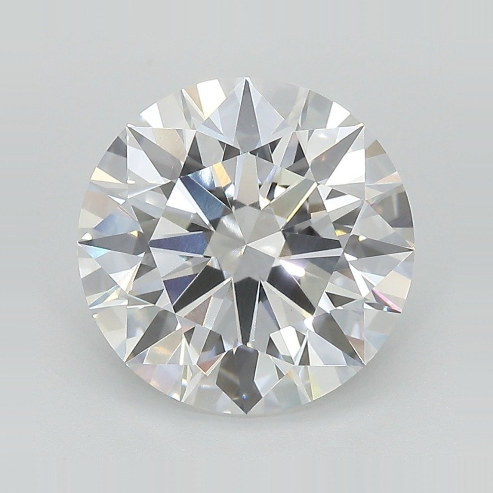 5.11ct E VVS2 Rare Carat Ideal Cut Round Lab Grown Diamond