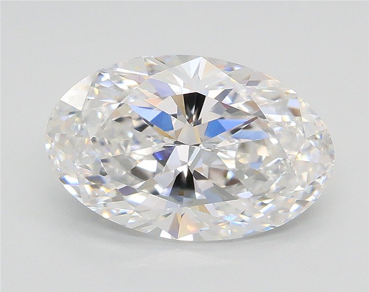 2.02ct D VS1 Rare Carat Ideal Cut Oval Lab Grown Diamond
