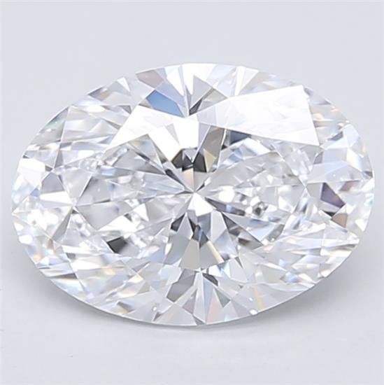 1.35ct D VVS2 Rare Carat Ideal Cut Oval Lab Grown Diamond