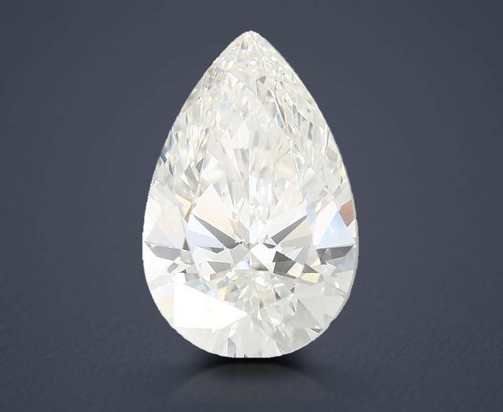 5.03 Carat Pear Lab Diamond