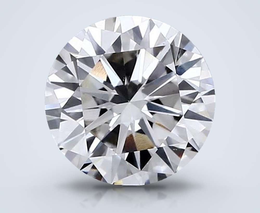 1.37 Carat Round Lab Diamond