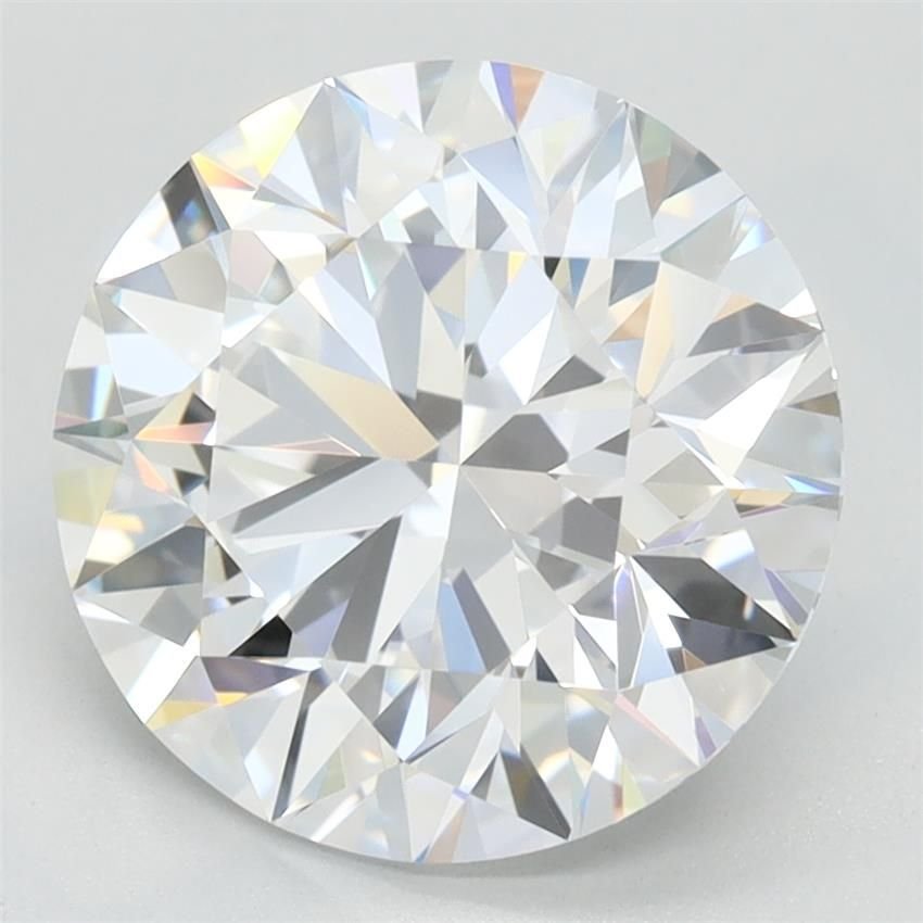 3.40ct D IF Rare Carat Ideal Cut Round Lab Grown Diamond