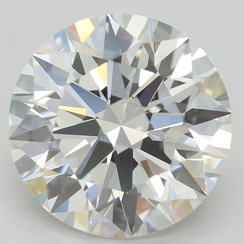 4.34ct F VS1 Rare Carat Ideal Cut Round Lab Grown Diamond