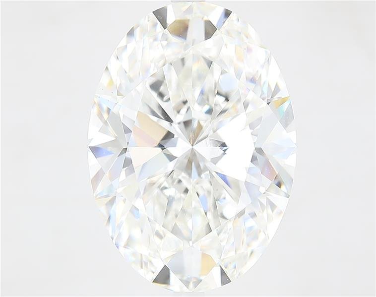 11.03ct F VS1 Rare Carat Ideal Cut Oval Lab Grown Diamond