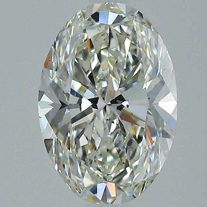 2.18ct K SI1 Very Good Cut Oval Diamond