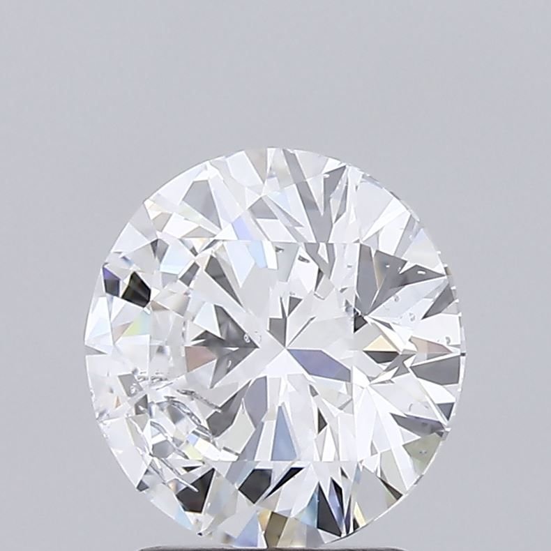 2.11ct E SI2 Rare Carat Ideal Cut Round Lab Grown Diamond