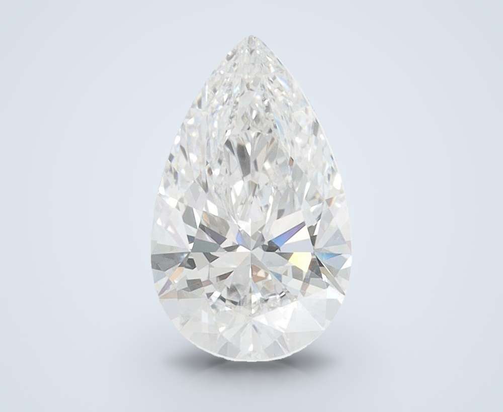 1.37 Carat Pear Lab Diamond