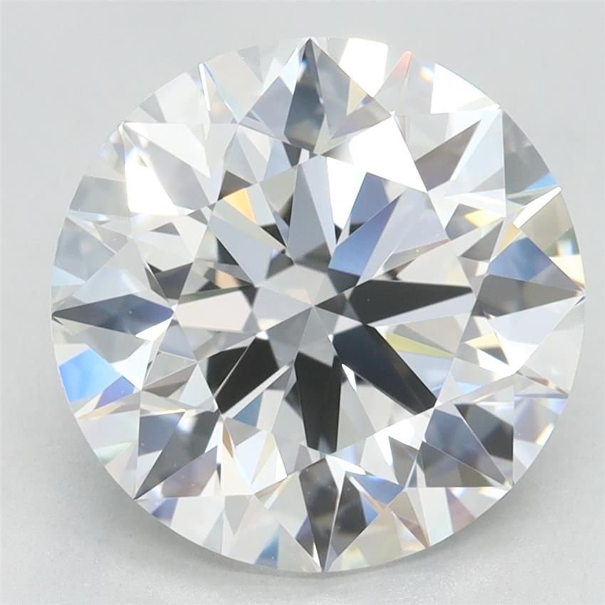 3.81ct E VVS1 Rare Carat Ideal Cut Round Lab Grown Diamond
