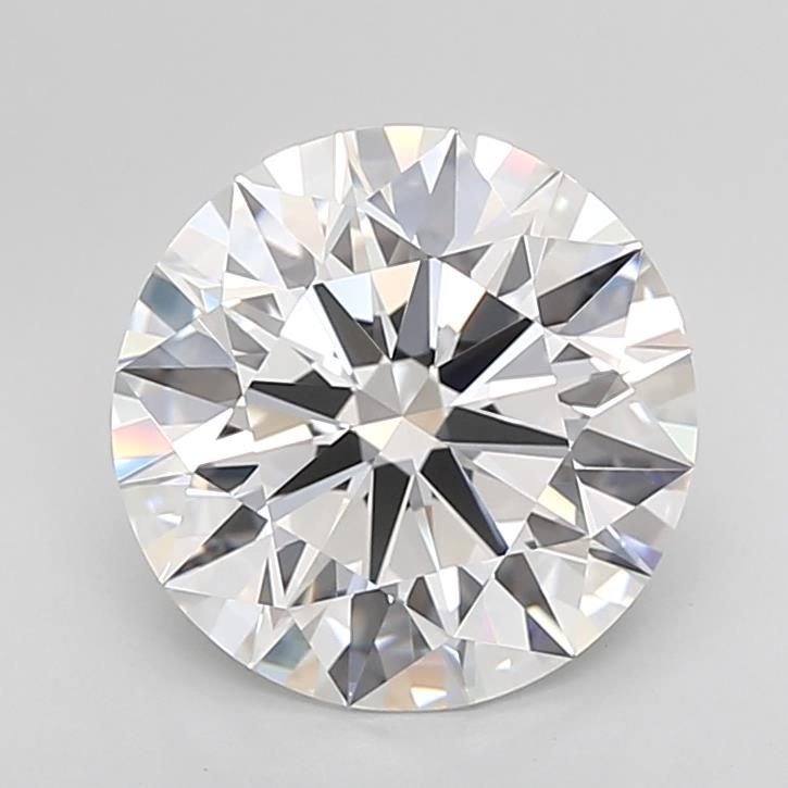 4.13ct D IF Rare Carat Ideal Cut Round Lab Grown Diamond