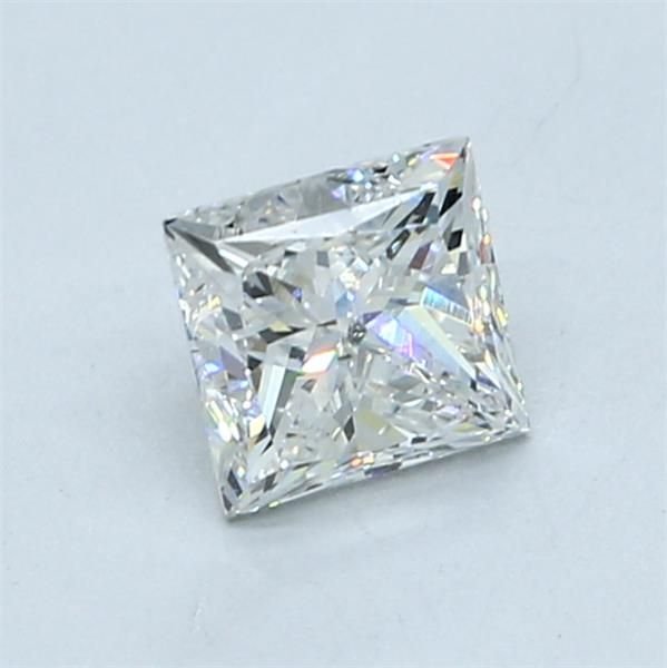 0.90ct E SI2 Good Cut Princess Diamond