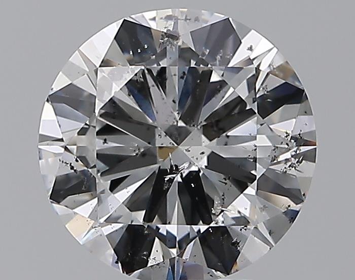 3.00 Carat Round Natural Diamond