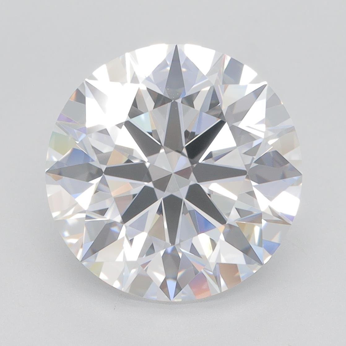 5.01ct E IF Rare Carat Ideal Cut Round Lab Grown Diamond