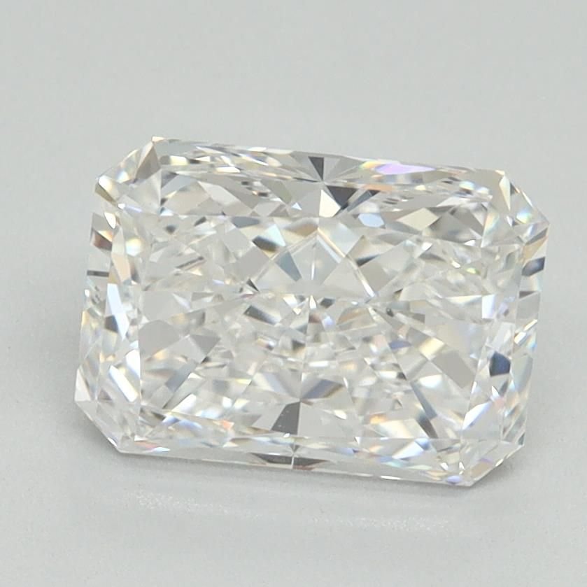 2.15ct D VVS2 Rare Carat Ideal Cut Radiant Lab Grown Diamond
