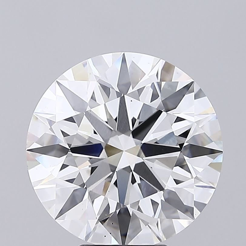 7.73ct F VS2 Rare Carat Ideal Cut Round Lab Grown Diamond