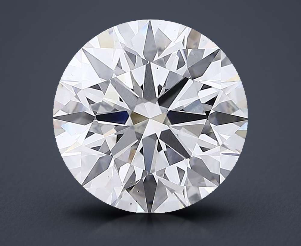 7.73 Carat Round Lab Diamond