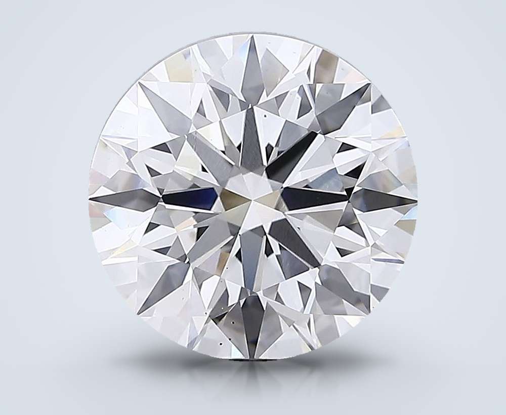 7.73 Carat Round Lab Diamond