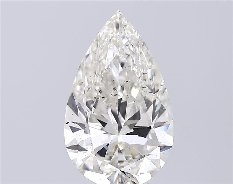 5.08ct H SI1 Rare Carat Ideal Cut Pear Lab Grown Diamond