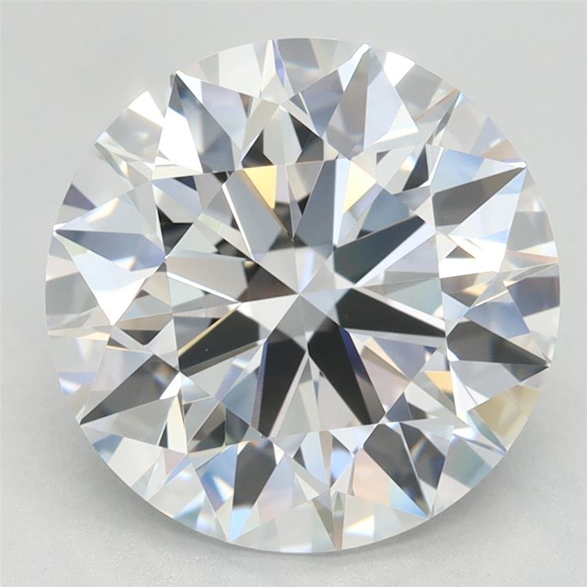 3.85ct D VVS1 Rare Carat Ideal Cut Round Lab Grown Diamond