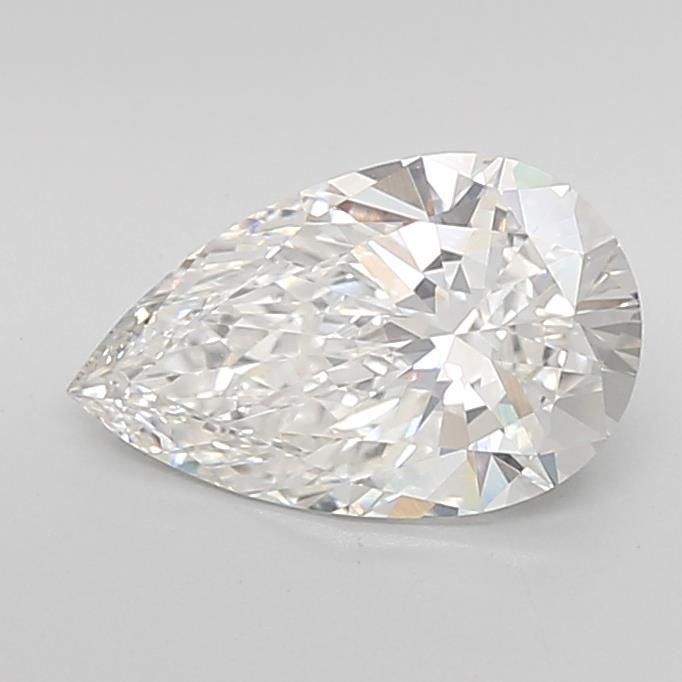 2.06ct G VVS2 Rare Carat Ideal Cut Pear Lab Grown Diamond