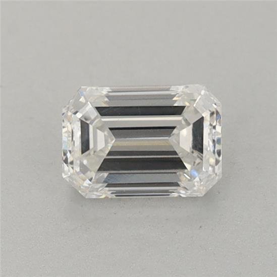 0.58ct E VVS2 Very Good Cut Emerald Lab Grown Diamond