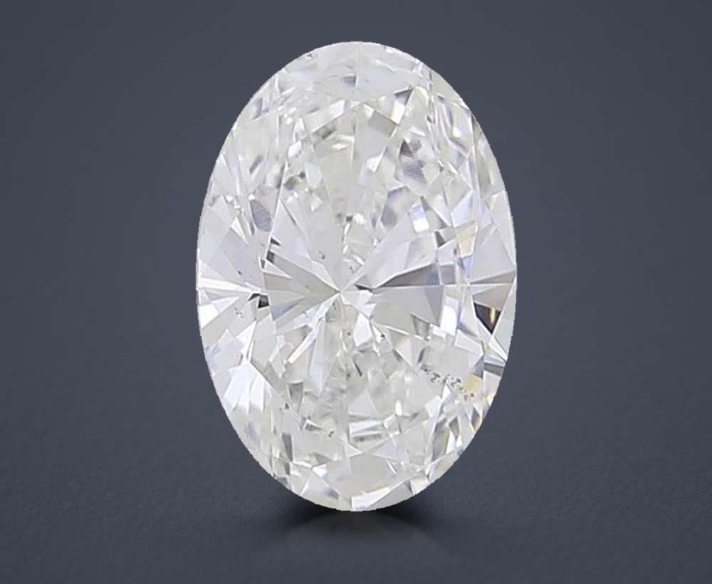 0.72 Carat Oval Lab Diamond