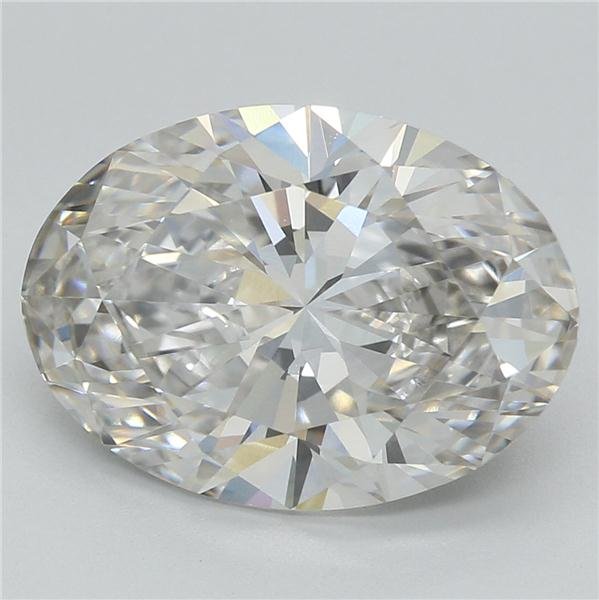 3.47ct I VS1 Rare Carat Ideal Cut Oval Lab Grown Diamond