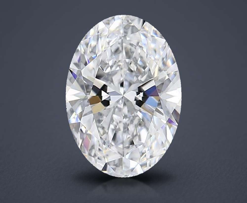 0.81 Carat Oval Lab Diamond