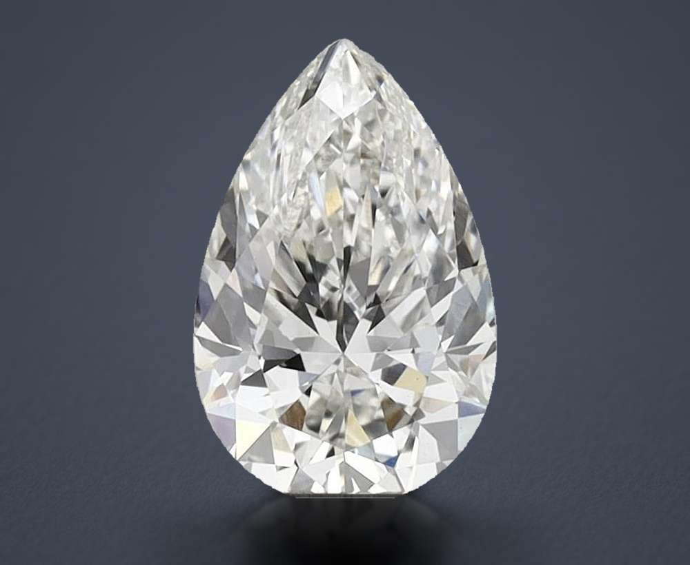 1.50 Carat Pear Lab Diamond