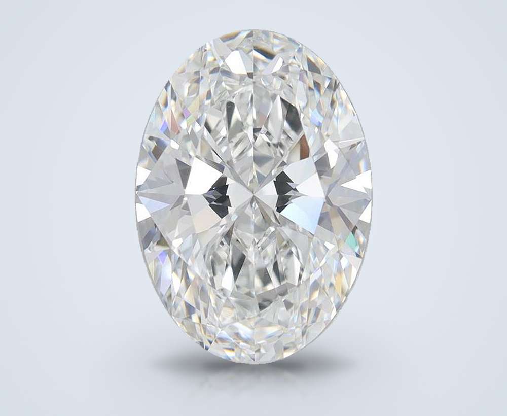 3.68 Carat Oval Lab Diamond