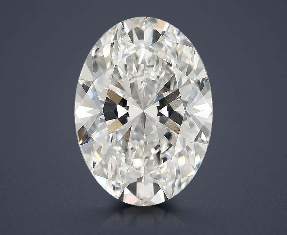 4.08 Carat Oval Lab Diamond
