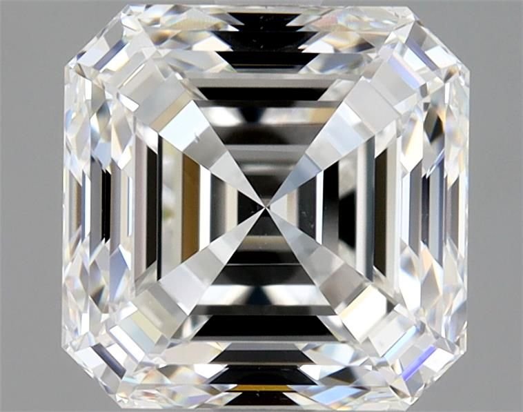 2.50ct F VS2 Excellent Cut Asscher Diamond