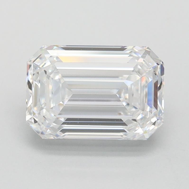 1.06ct D VVS1 Excellent Cut Emerald Lab Grown Diamond