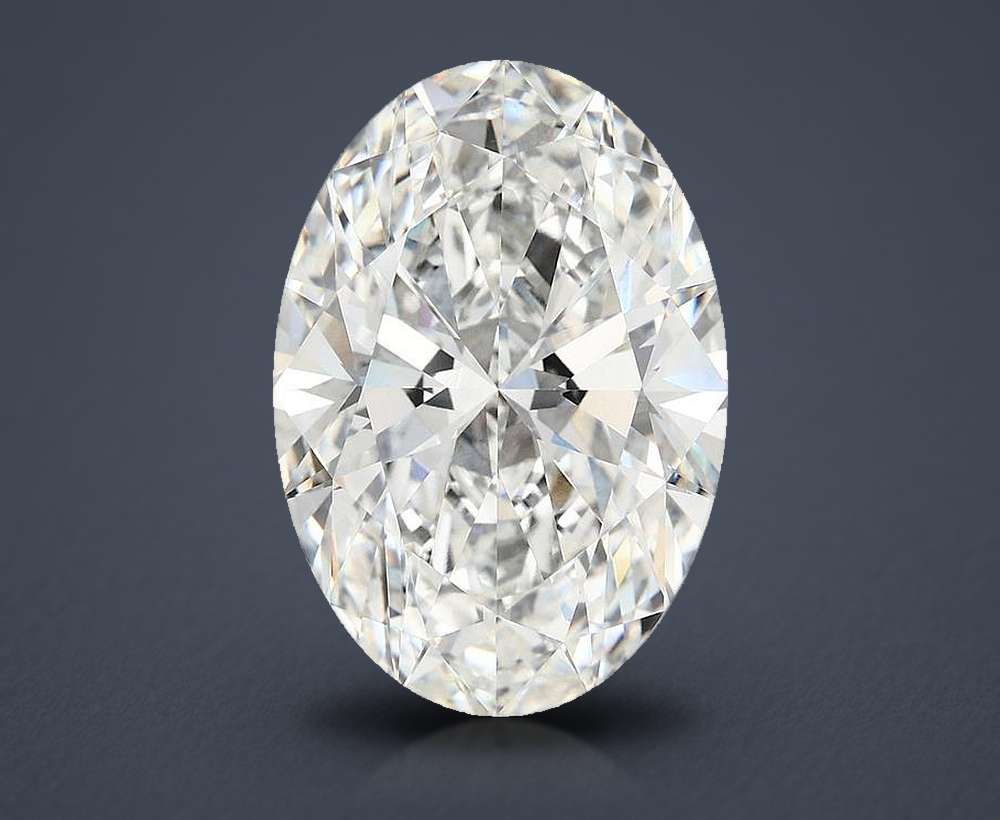9.26 Carat Oval Lab Diamond