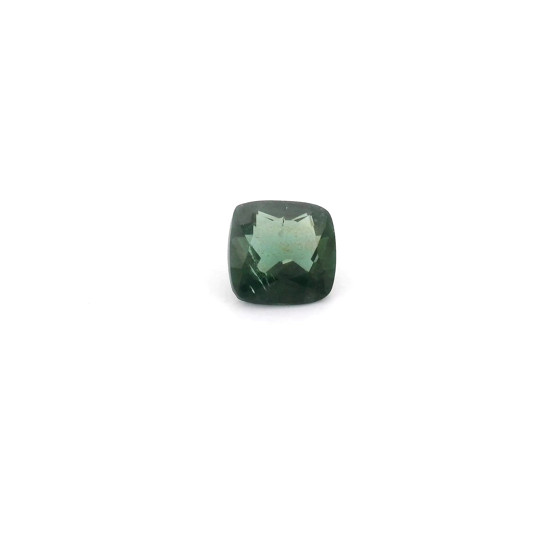 0.65 Carat Intense Blue Cushion Sapphire