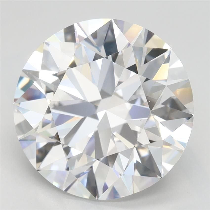 3.89ct D IF Rare Carat Ideal Cut Round Lab Grown Diamond