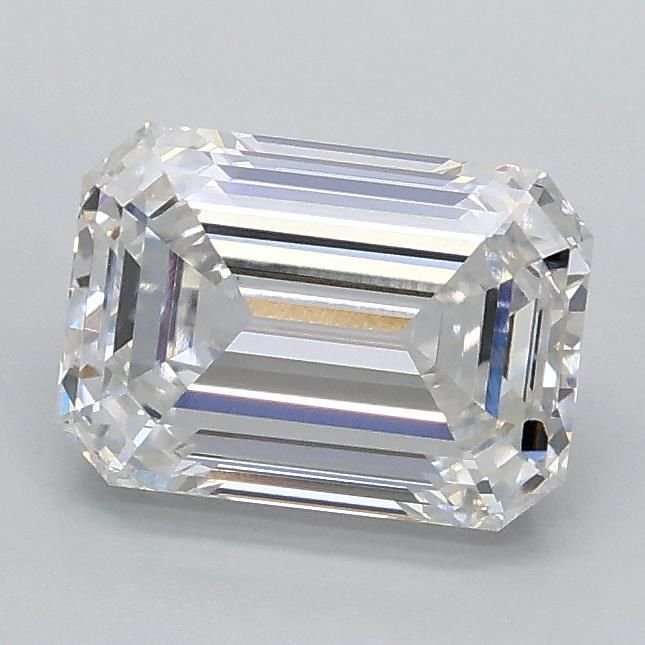 1.06ct E VVS2 Rare Carat Ideal Cut Emerald Lab Grown Diamond