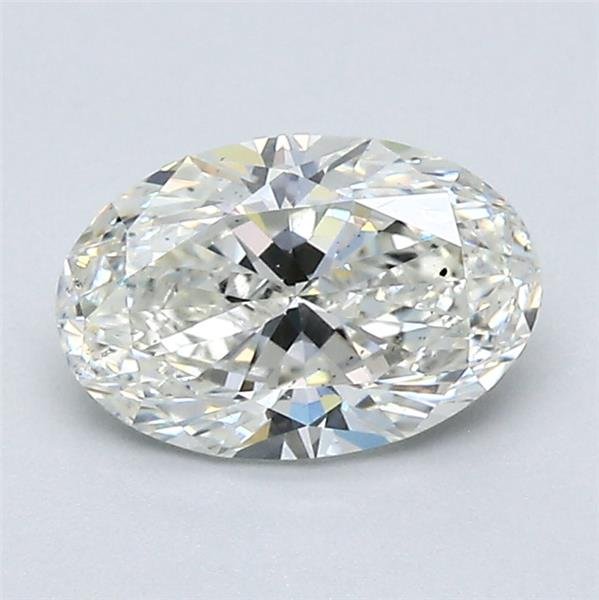 1.00ct I SI1 Rare Carat Ideal Cut Oval Diamond