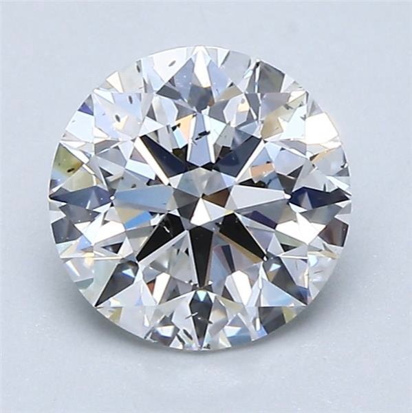 1.51ct E SI2 Rare Carat Ideal Cut Round Diamond