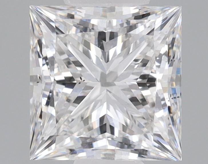 0.97ct E VS2 Rare Carat Ideal Cut Princess Lab Grown Diamond