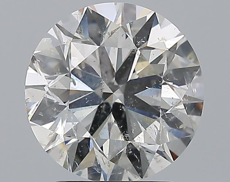 2.80ct H SI2 Excellent Cut Round Diamond