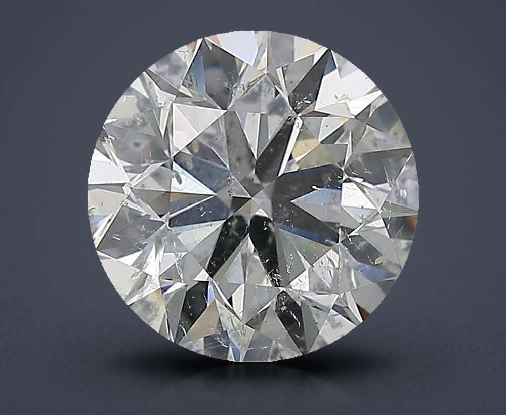 2.80 Carat Round Natural Diamond