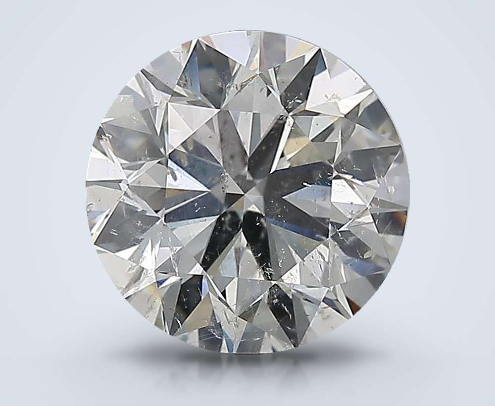 2.80 Carat Round Natural Diamond