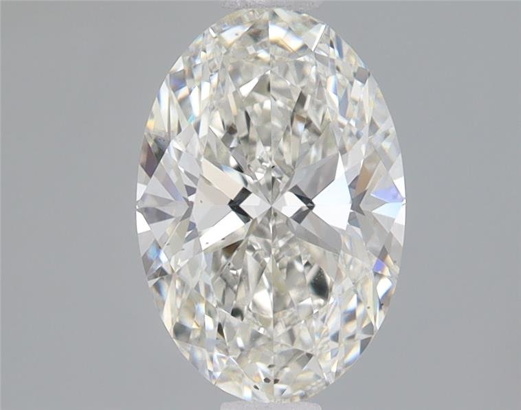 1.10ct H VS2 Rare Carat Ideal Cut Oval Lab Grown Diamond