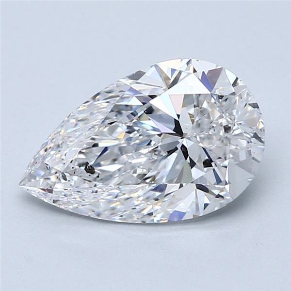 2.51 Carat Pear Natural Diamond