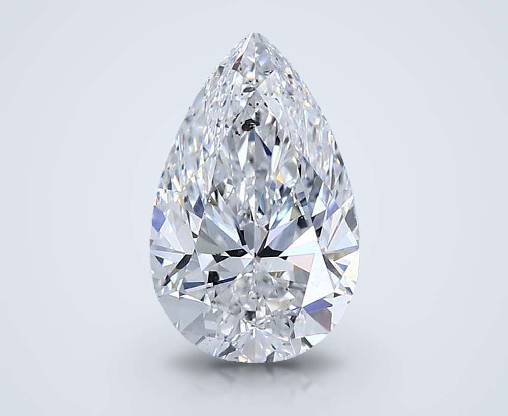 2.51 Carat Pear Natural Diamond