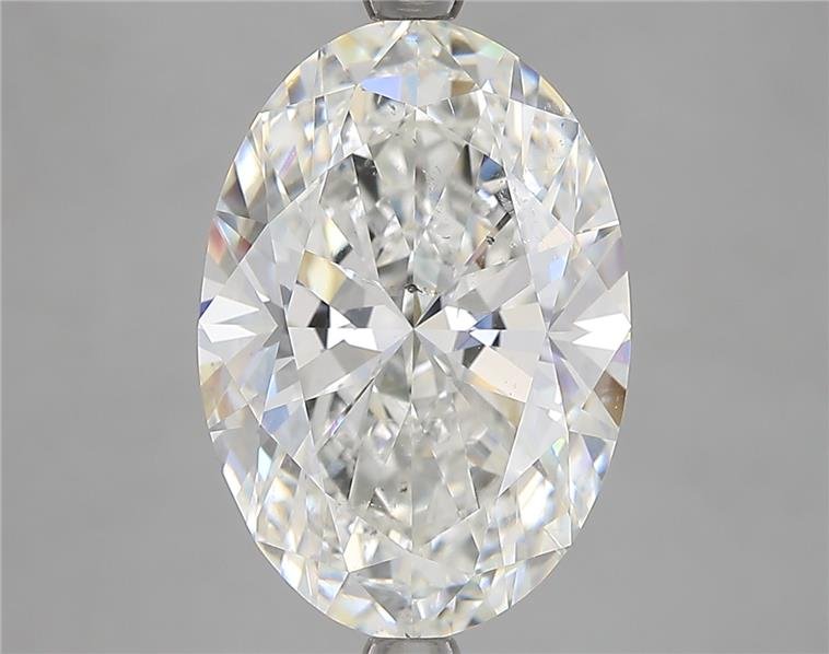 5.51ct G SI2 Rare Carat Ideal Cut Oval Diamond