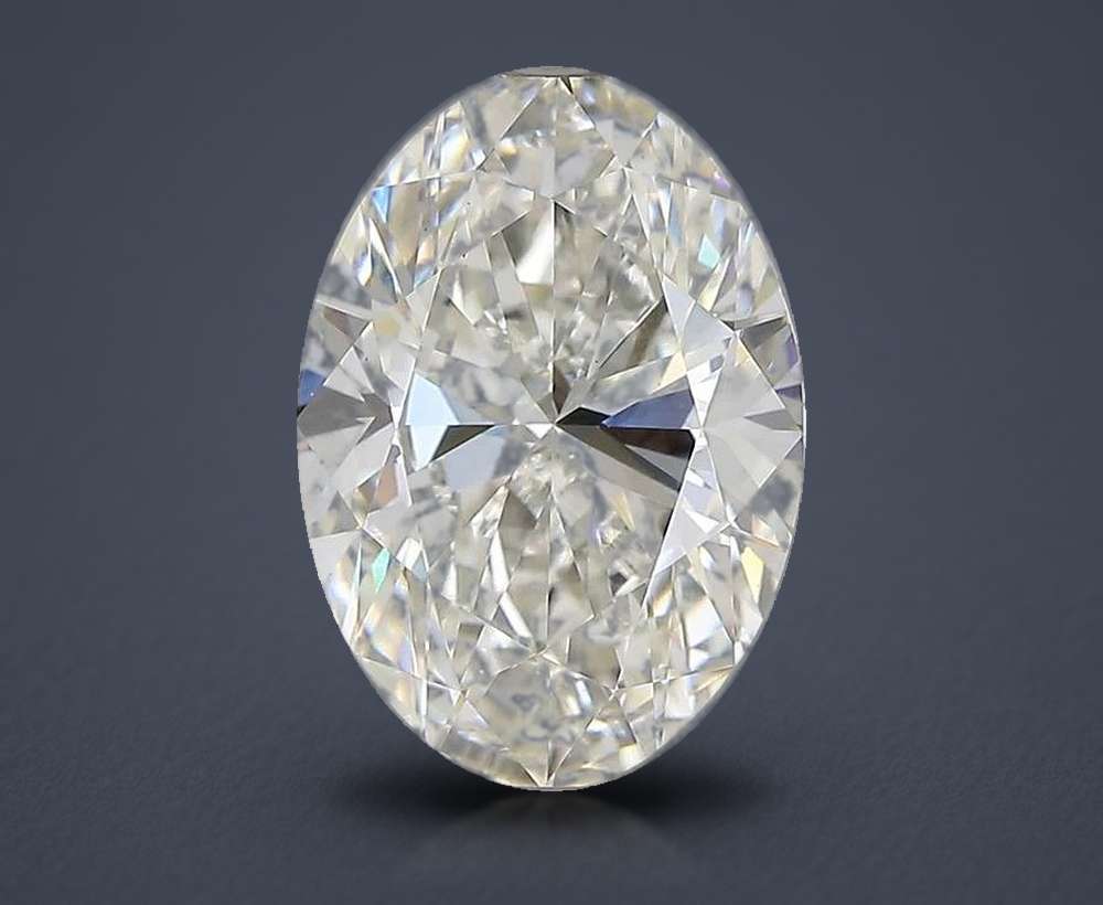 3.00 Carat Oval Lab Diamond