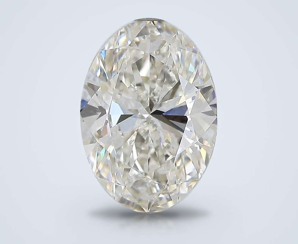 3.00 Carat Oval Lab Diamond