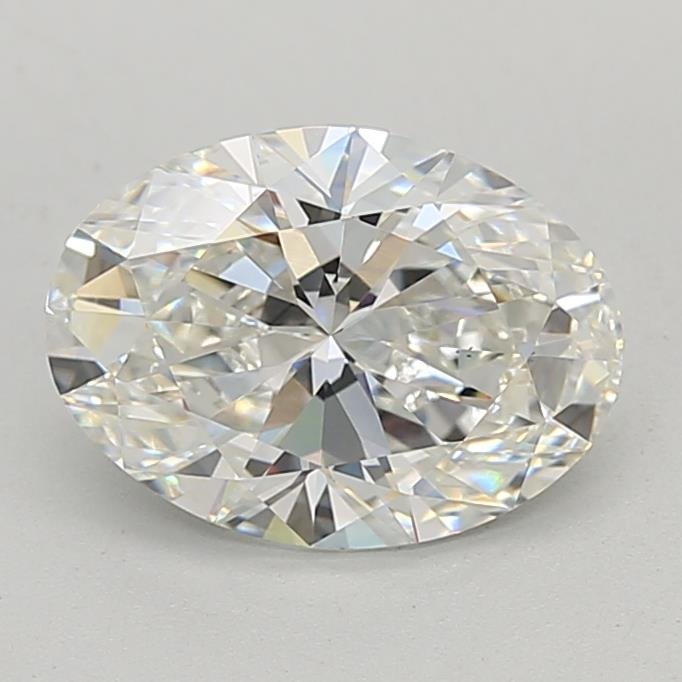 2.56ct F VS1 Rare Carat Ideal Cut Oval Lab Grown Diamond